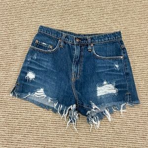 Nobody denim shorts size 26.